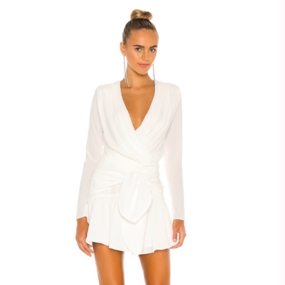 MISHA COLLECTION Dresses & Skirts - Amelie Misha Dress - White - Size XS